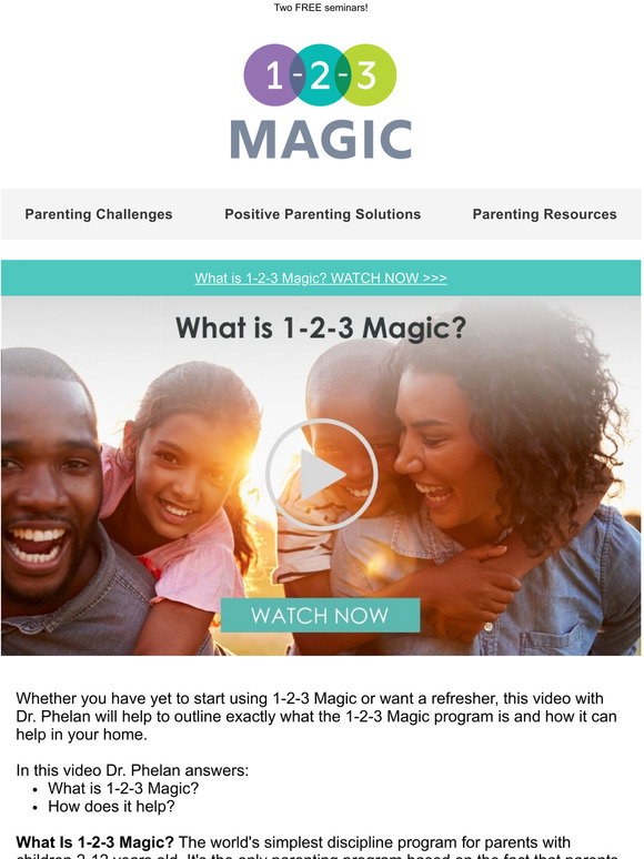 1-2-3 Magic Parenting: Kids' Independence &amp; Parental Self Care Part II ...