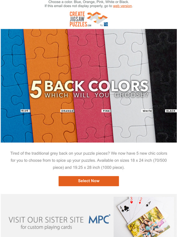 Dont like boring grey puzzle backs?