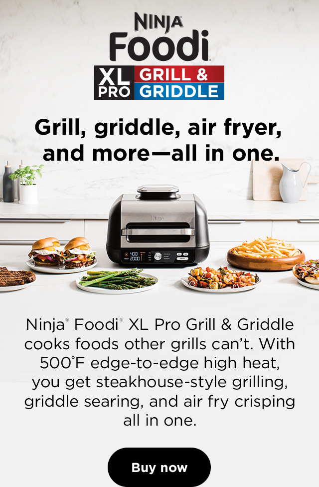 Ninja Kitchen Meet the Ninja Foodi XL Pro Grill & Griddle Milled