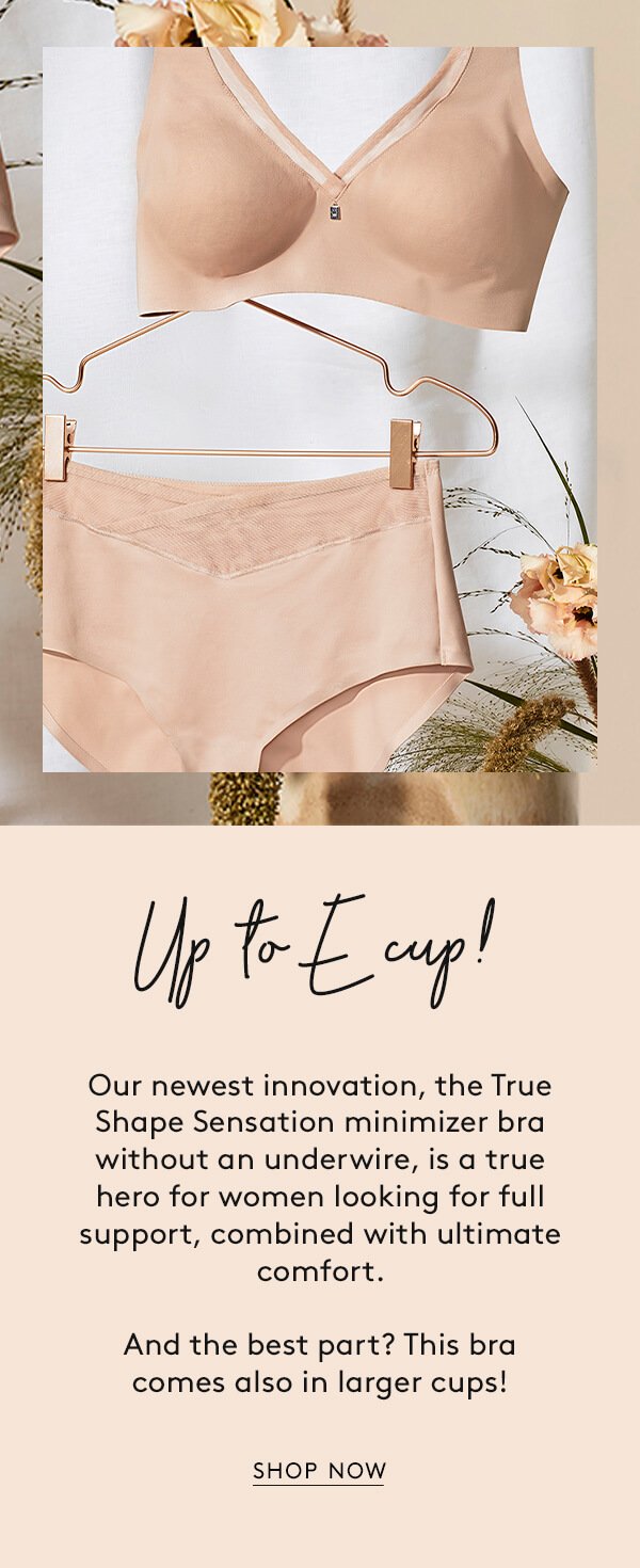 Triumph: Have you seen our WIRELESS minimizer bra? | Milled