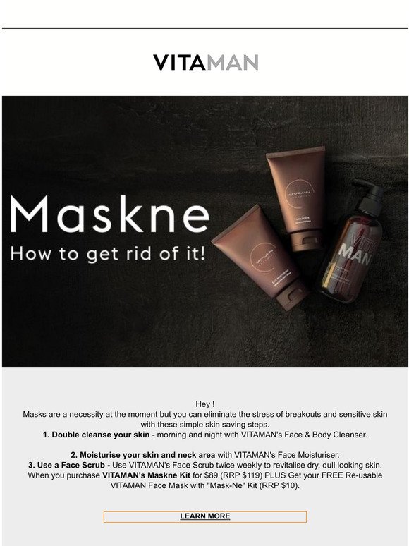 Are you suffering from Maskne?