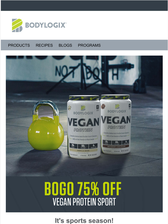 BOGO75 Vegan Sport!
