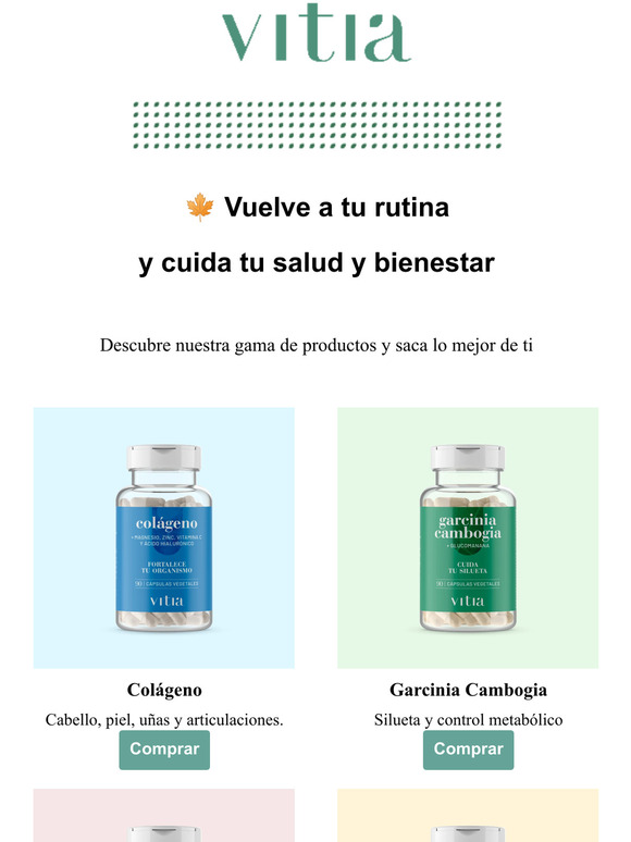   [-20%]  Conoce los descuentos de Vitia para este Otoo