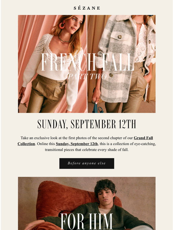 Sezane Email Newsletters Shop Sales Discounts And Coupon Codes