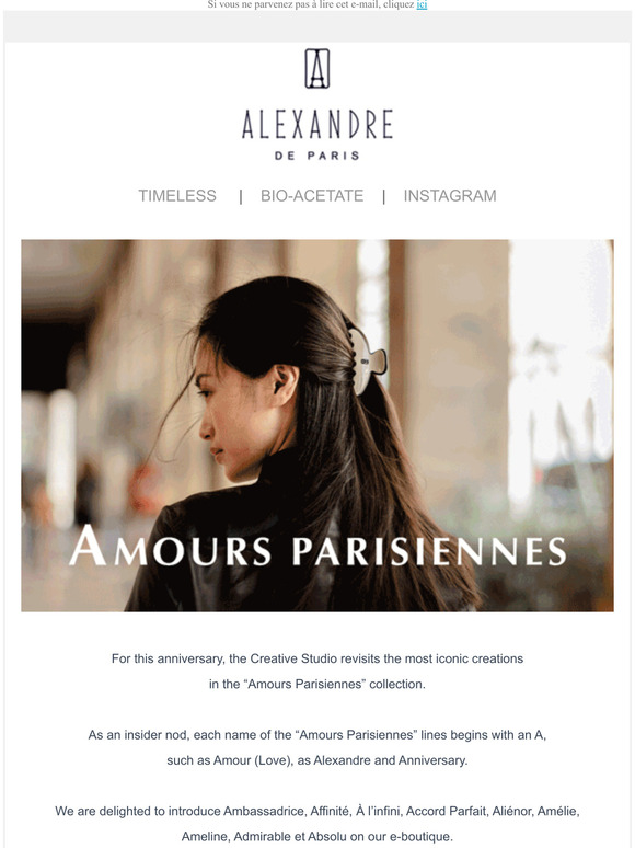 Amours Parisiennes, Maison Alexandre de Paris 50th anniversarys collection