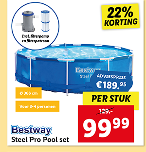 BESTWAY® Steel Pro Pool set Ø366 cm