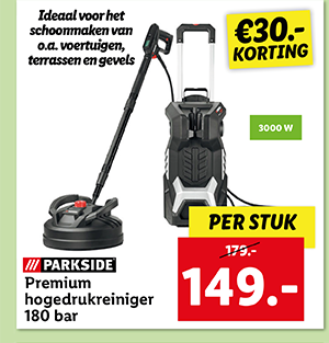 PARKSIDE® Premium hogedrukreiniger 180 bar