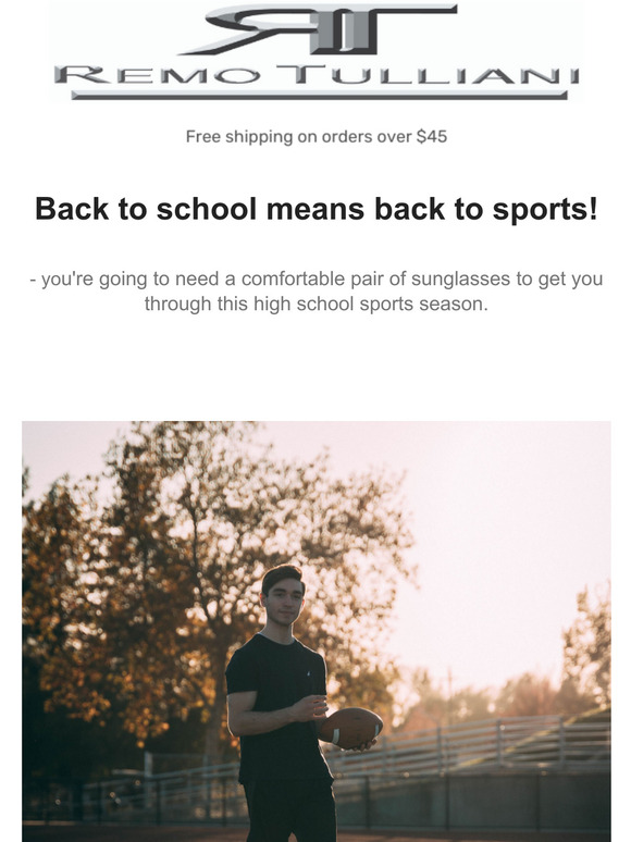 It's back to school... and sports