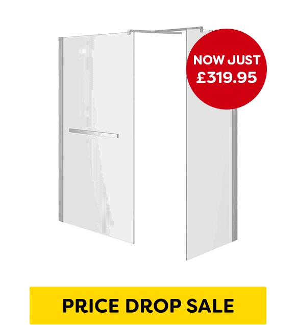 Matrix 10mm Glass Walk In Enclosure + Side Panel