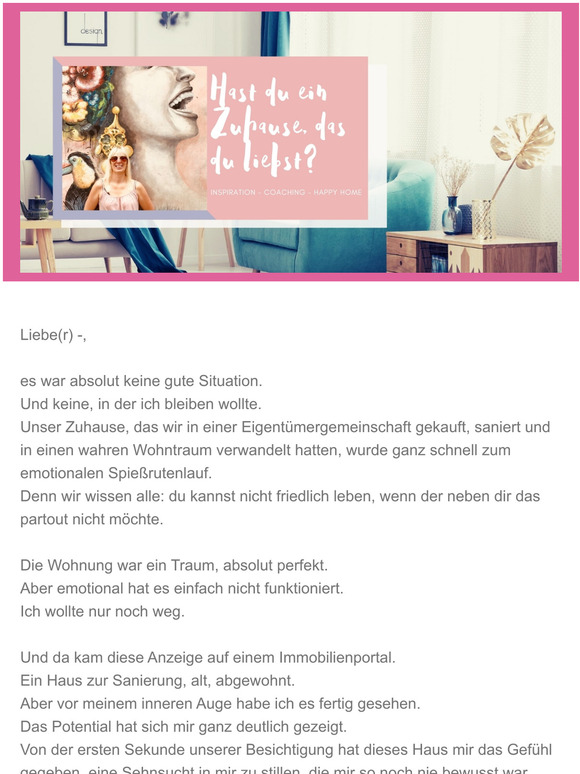 Ich hatte einen Traum....