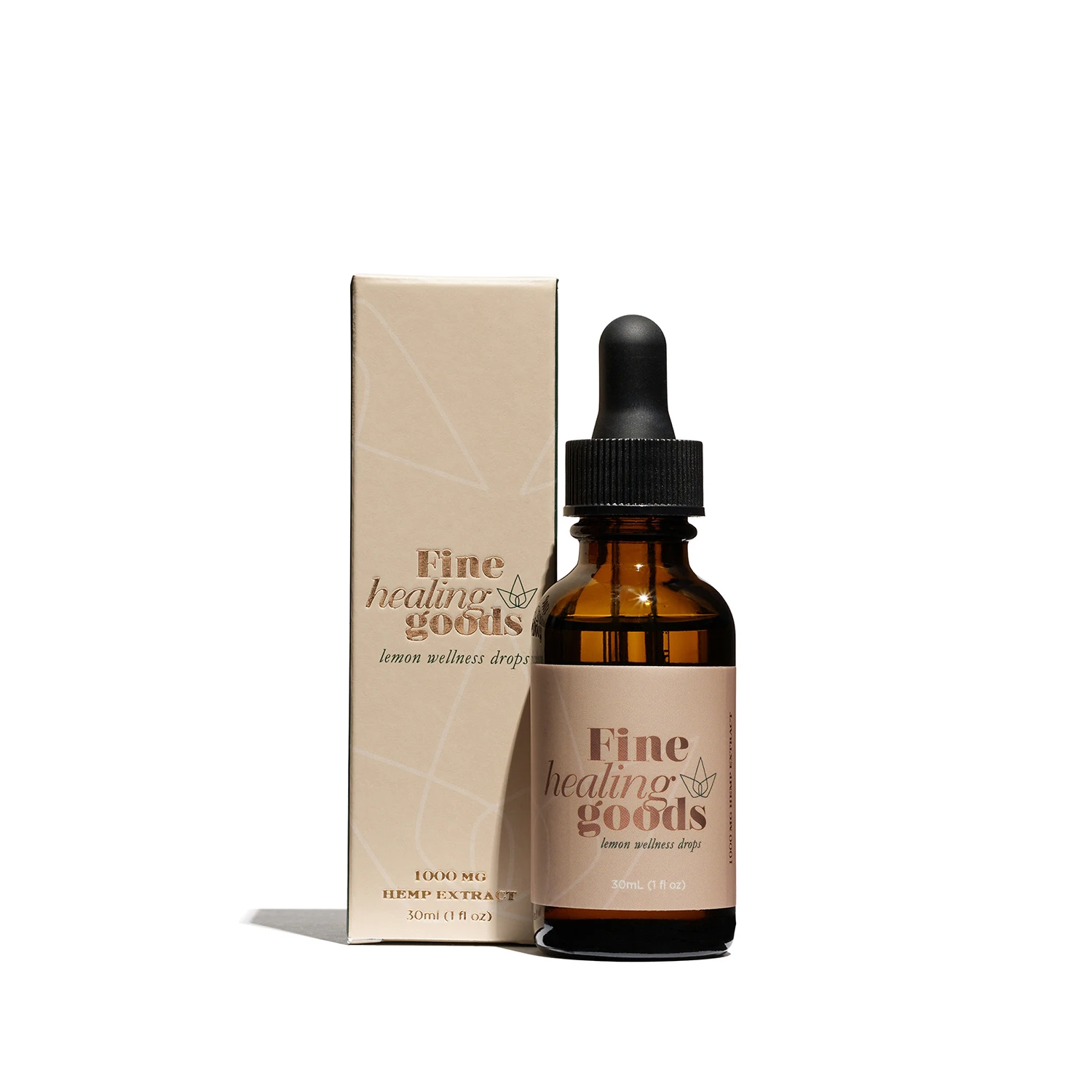 CBD Oil Wellness Drops 1000mg - Lemon