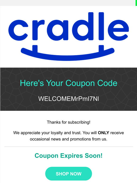 Cradle Masks: [Expiring Soon] Heres Your Cradle Discount Code | Milled