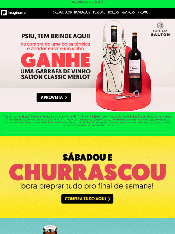 promotional wine bolsas