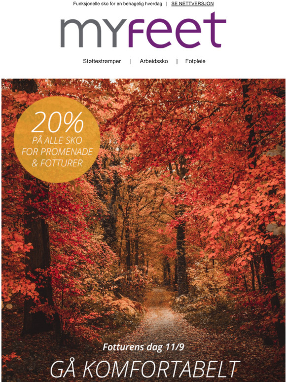 Sko for alle fotturer - 20%
