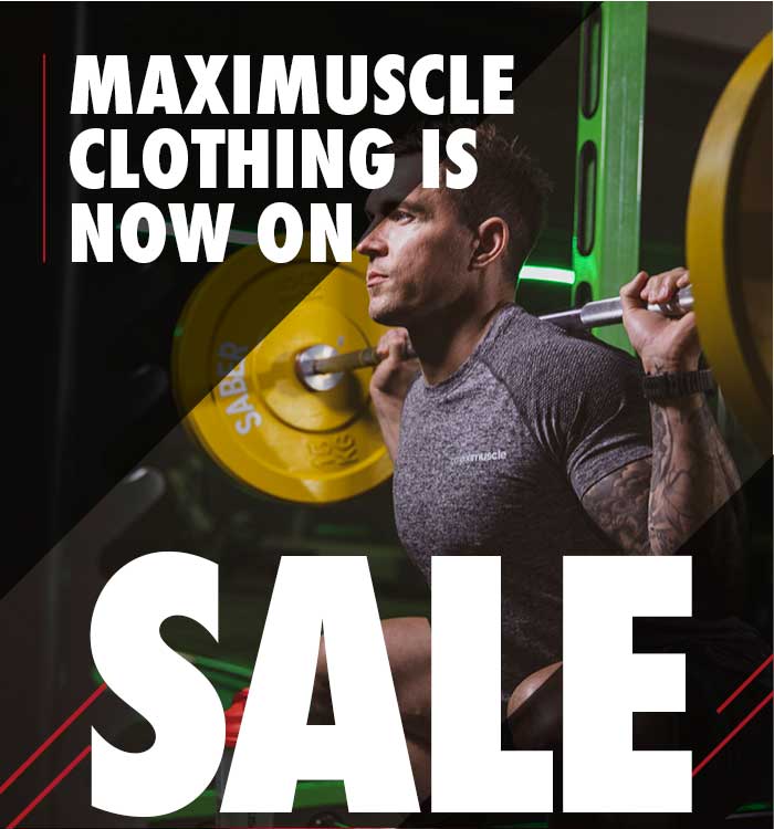 Maximuscle Clothing Is Now On Sale