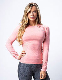Womens Melange Long Sleeve Top RRP £25 NOW £18