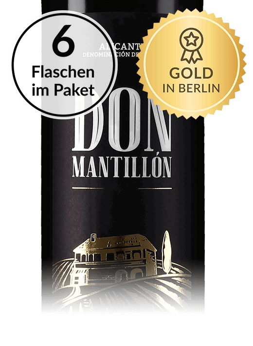 Spanisches Preis-Genuss-Wunder: Bodegas Bocopa 6 Flaschen Don Mantillón 2019