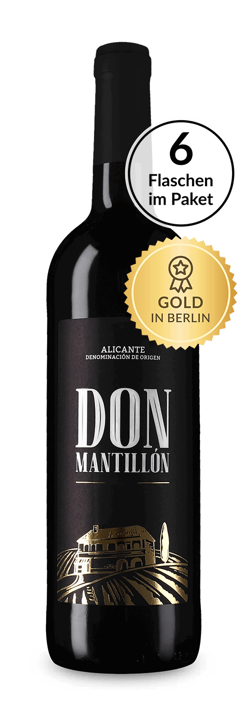 Spanisches Preis-Genuss-Wunder: Bodegas Bocopa 6 Flaschen Don Mantillón 2019