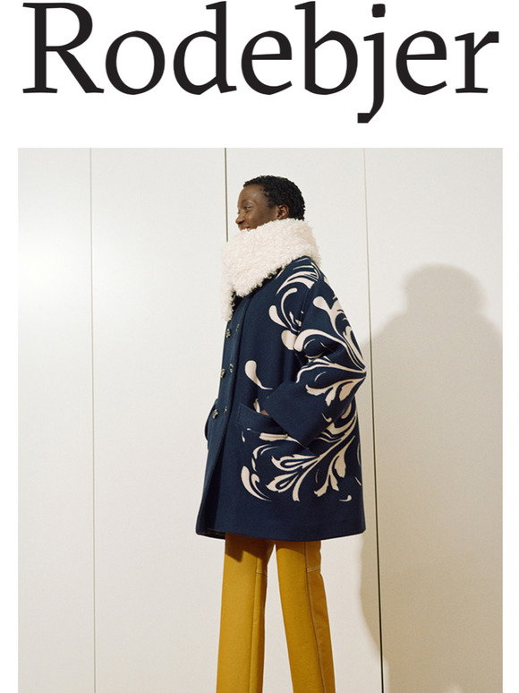 Rodebjer: LAINEY JACQUARD COAT | Milled