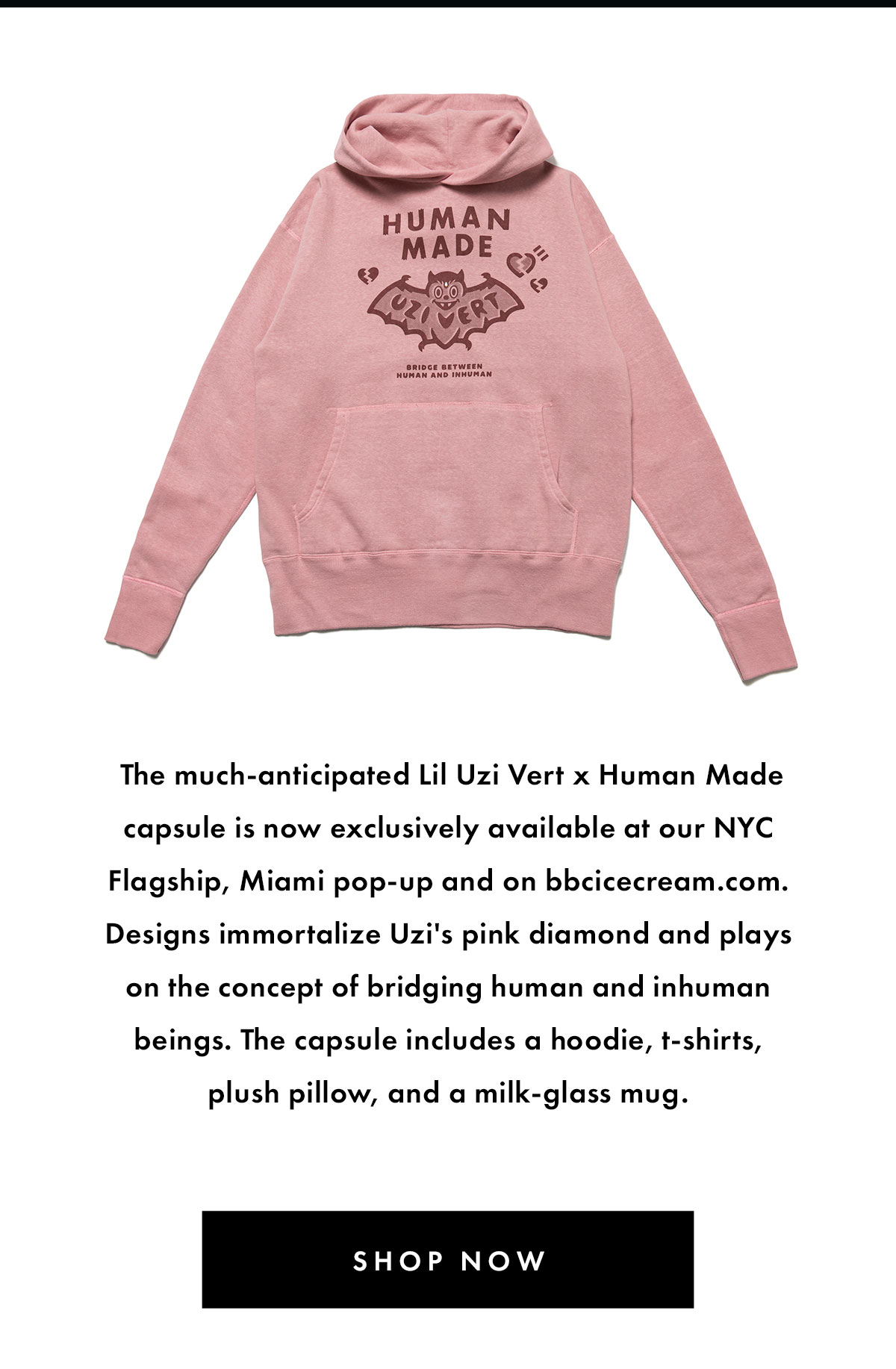 Billionaire Boys Club: Lil Uzi Vert x Human Made | Milled