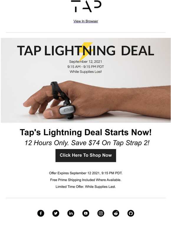 Lightning Deals - Limited Time Offers