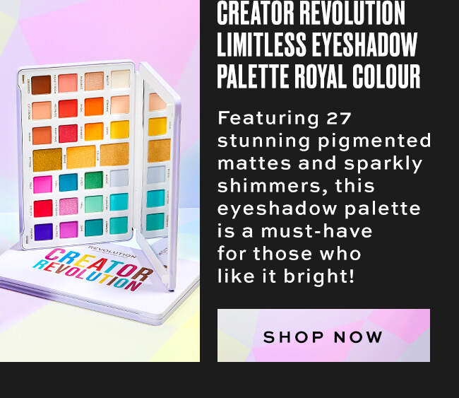 REVOLUTION Creator Revolution ROYAL Color Limitless Eyeshadow