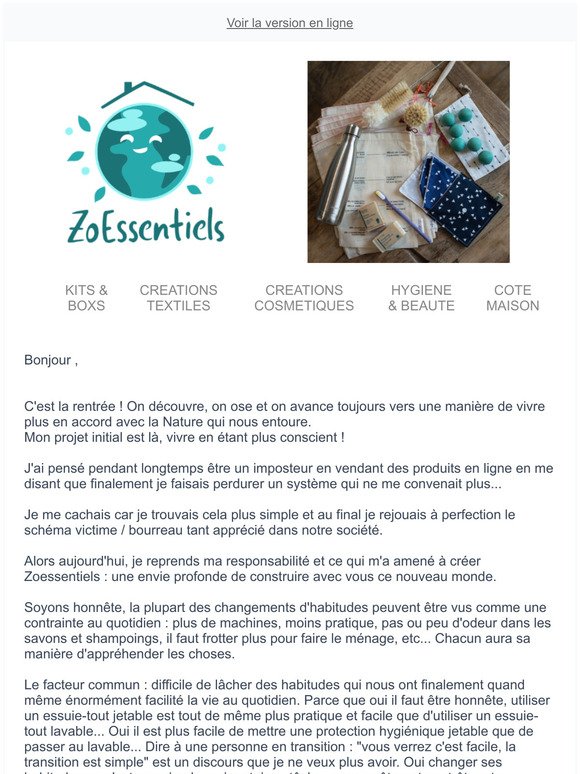 Boutique Zero Dechet en ligne - ZoEssentiels - Produits écologiques