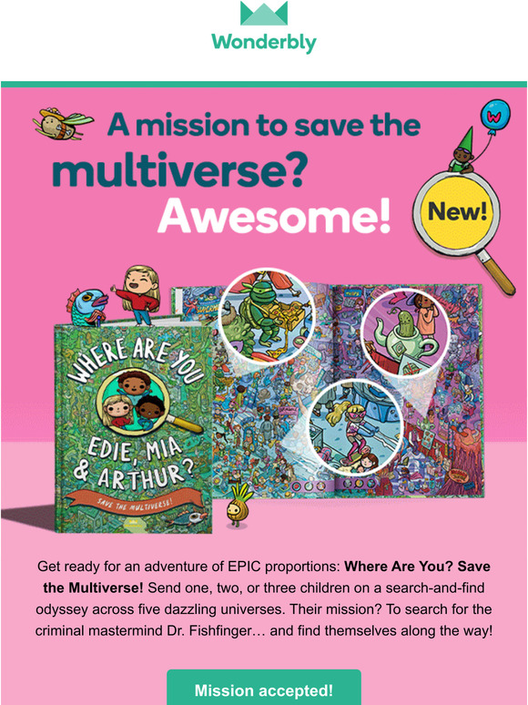 New! A search-and-find extravaganza for siblings.
