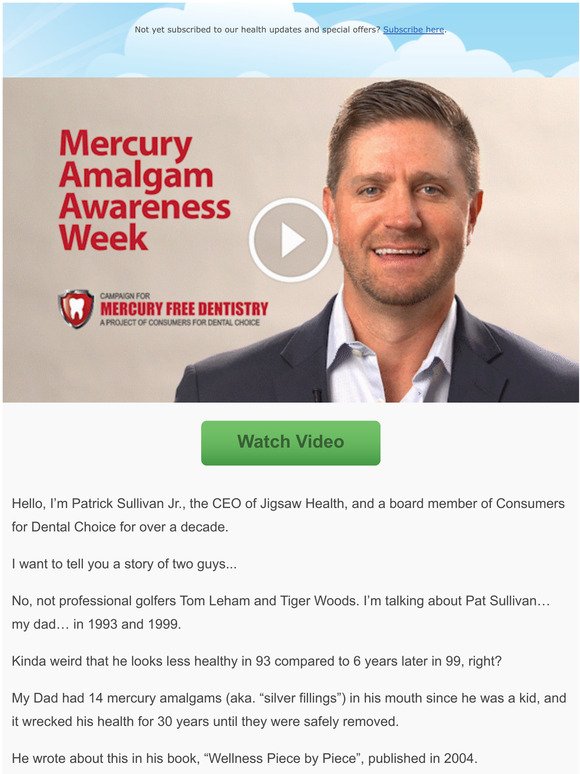 Mercury Amalgam Awareness Week - 2021