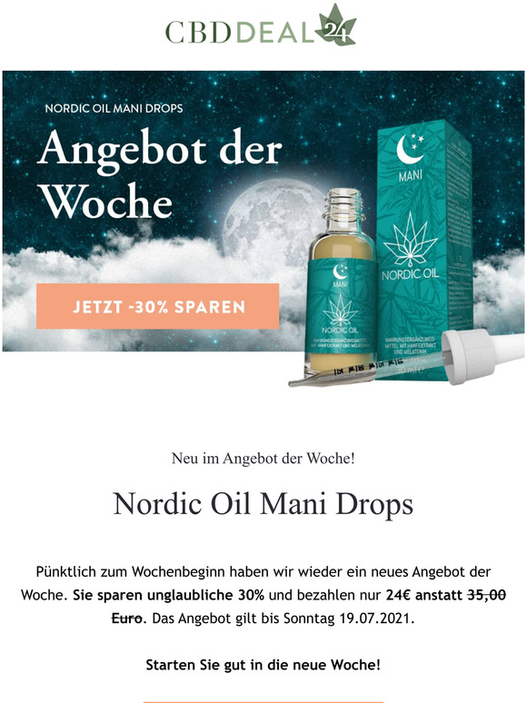 Nur 24 statt 35 | Angebot der Woche