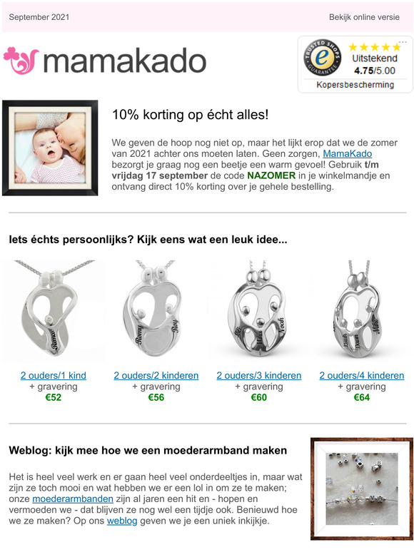 Lekker nazomeren : 10% korting op alles!