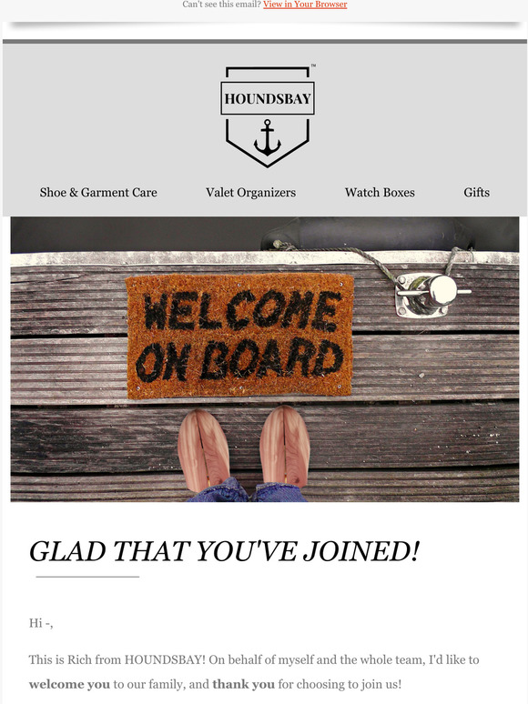 Hello & Welcome To HOUNDSBAY! 
