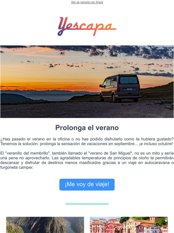 Prolonga la sensacin de vacaciones al mximo 
