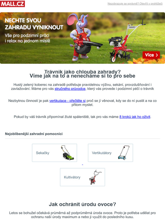 Nechte svou zahradu vyniknout