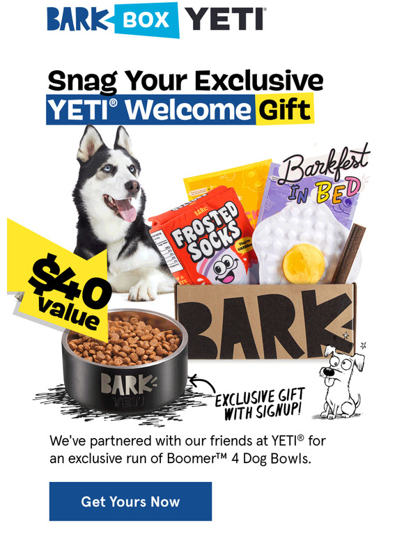 Your YETI Gift Is Here! ($40 value)
