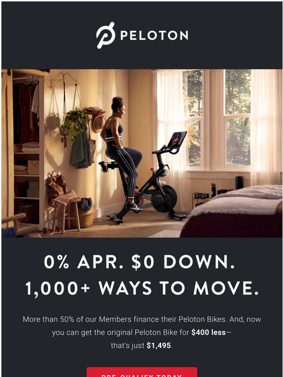 Peloton financing with Affirm: flexible payment plans for your Peloton Bike  and more