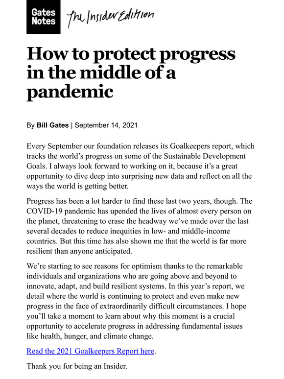 How to protect progress in the middle of a pandemic