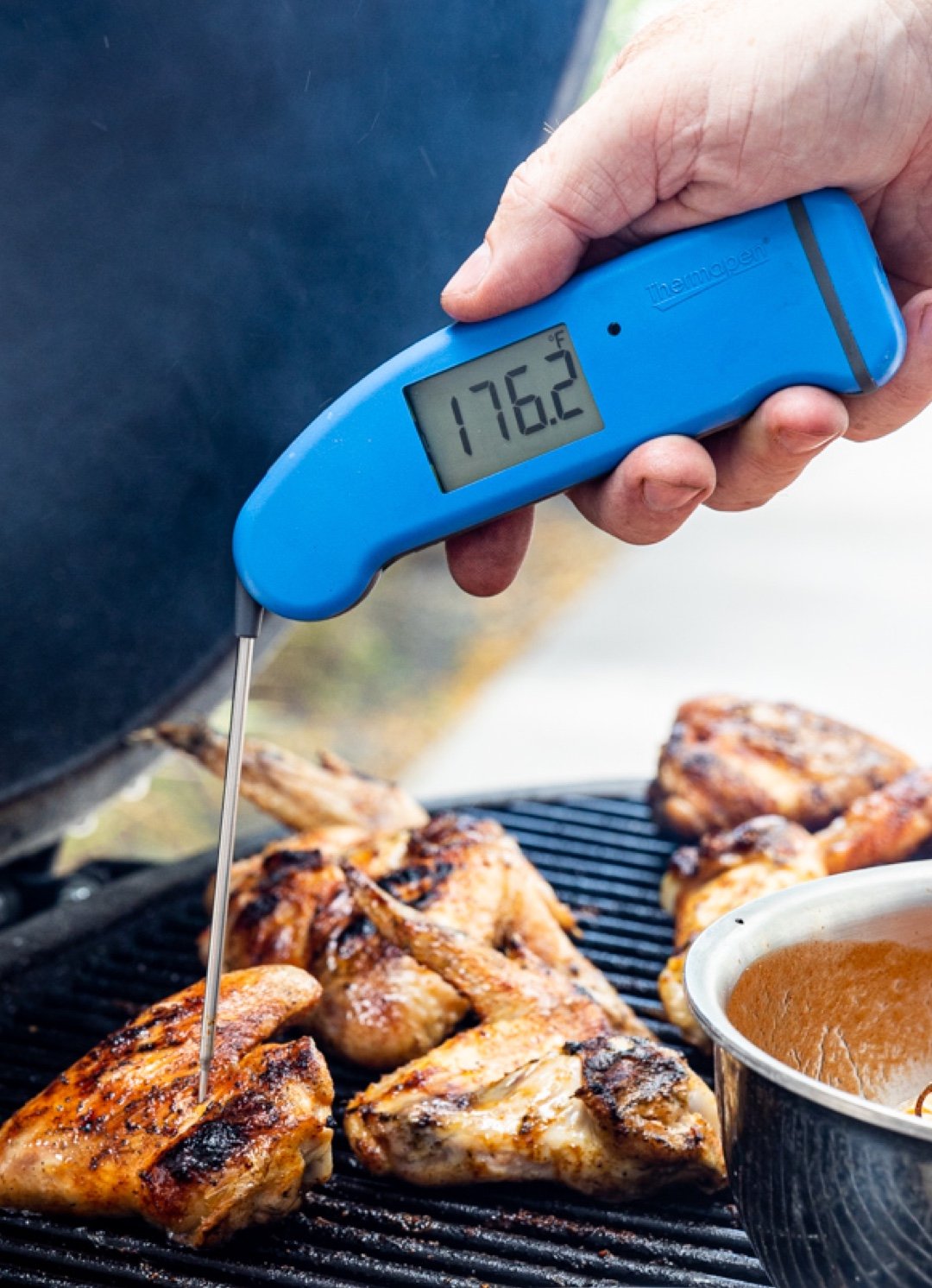 ThermoWorks: New Limited Turquoise DOT Alarm Thermometer