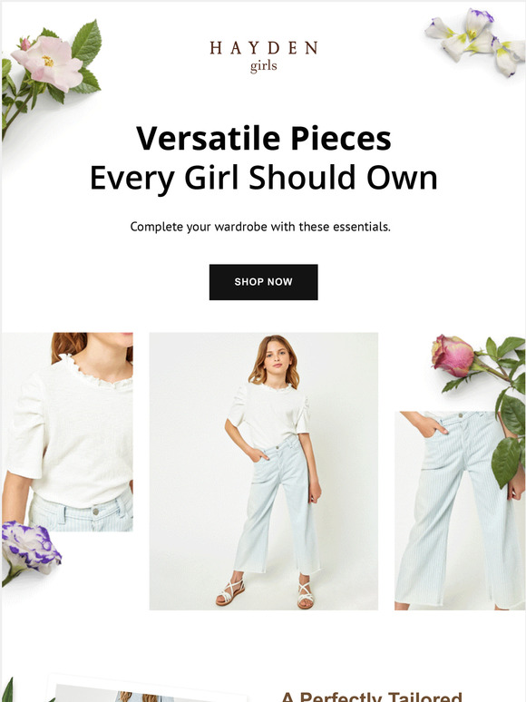 1 piece, countless stylish looks