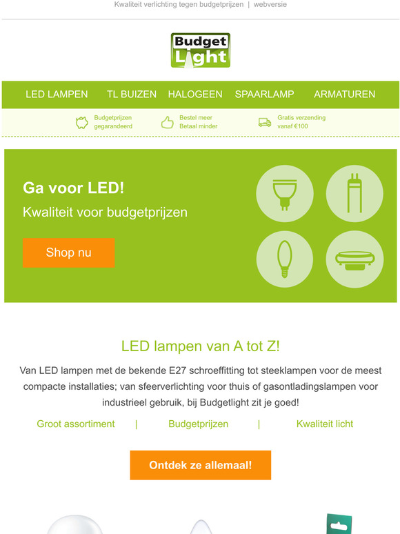 LED lampen van A tot Z!