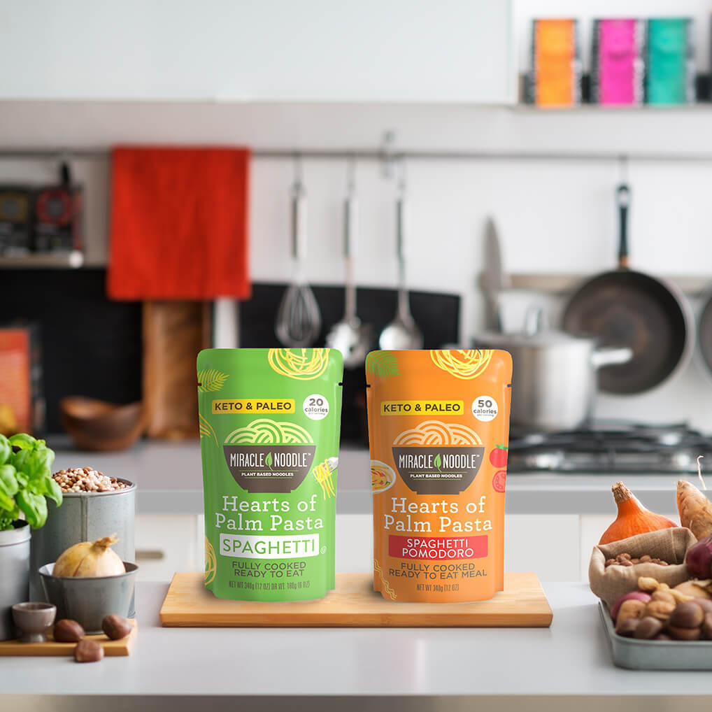 Miracle Noodle Pasta? No, its Hearts of Palm! Milled