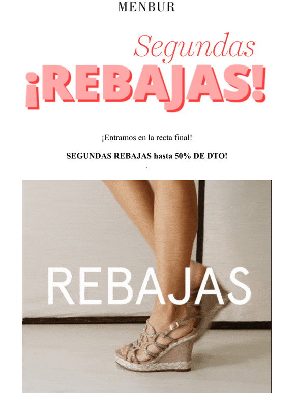 REBAJAS . Menbur Shop Online