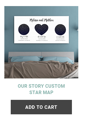 OUR STORY CUSTOM STAR MAP
