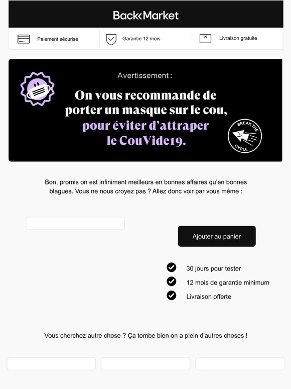 Ne ratez pas nos meilleures offres !