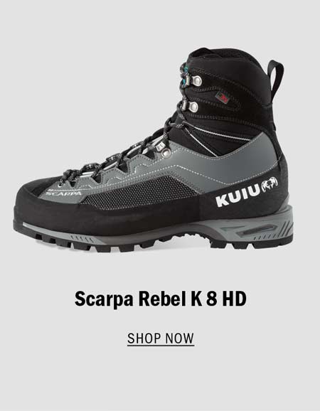 scarpa rebel k 8 hd