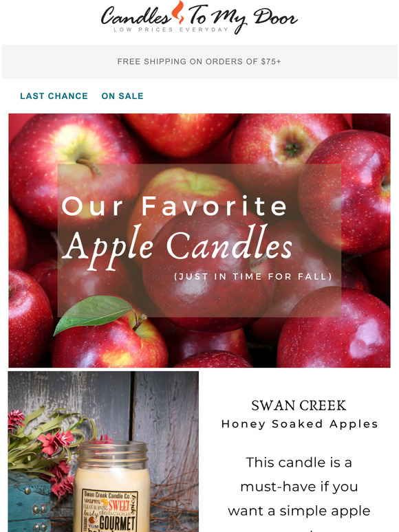 Pick a crisp new candle for your collection Milled
