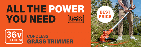 Black and Decker BCSTA5362 36v Cordless Grass Trimmer 330mm