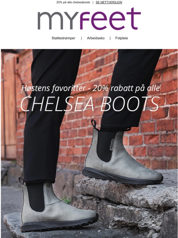 Chelsea boots - hstens beste sko! 20%