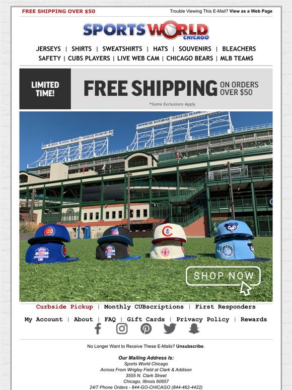  NEW ARRIVALS: Chicago Cubs Fitted Hats by New Era