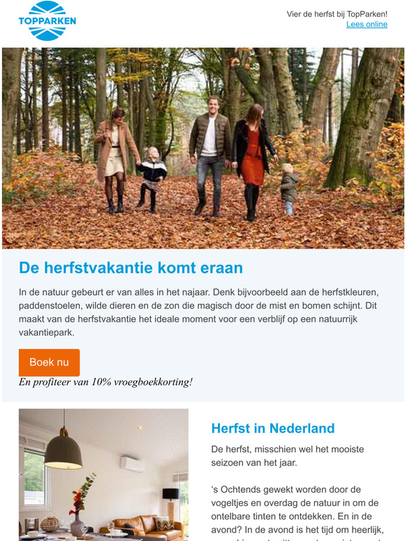 Al plannen voor de herfstvakantie?